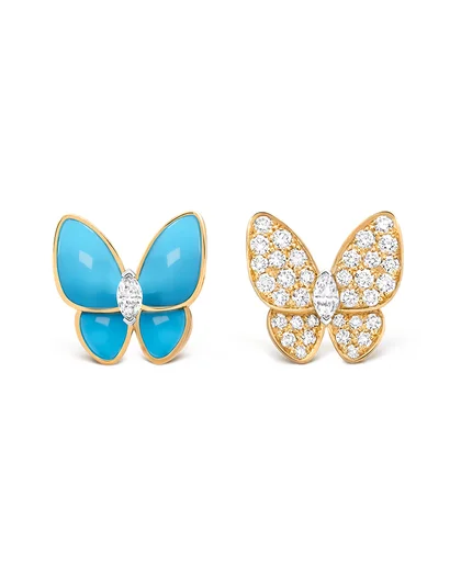 Double Butterfly Earrings
