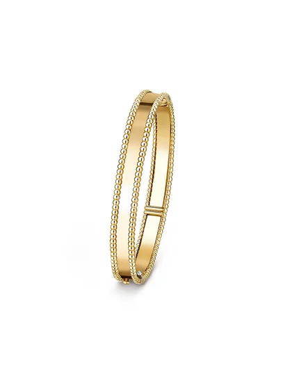 Polished Beaded Bangle